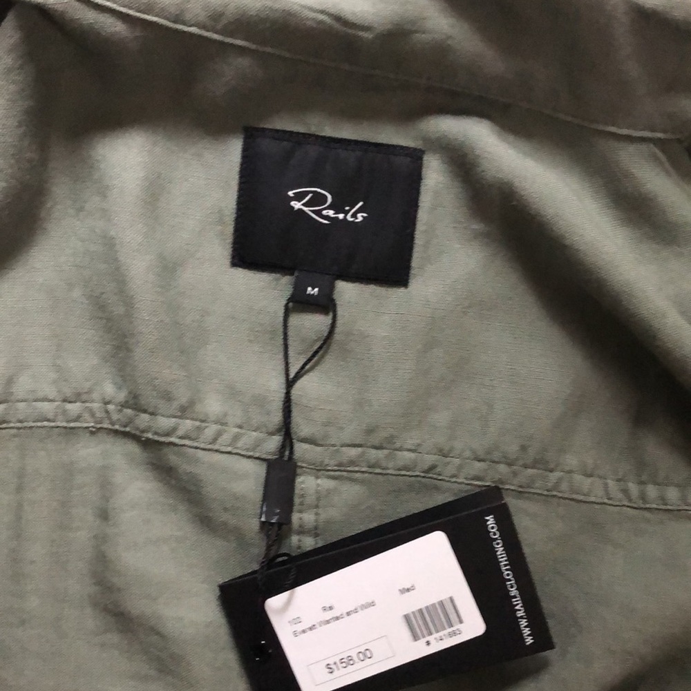 Rails Everett Wanted and Wild Shirt NWT - Picture 5 of 8